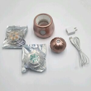 TAO Clean Ona Diamond Facial Cleansing Brush Rose Gold Station Daily Care New